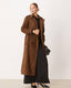 Suede Trench Coat